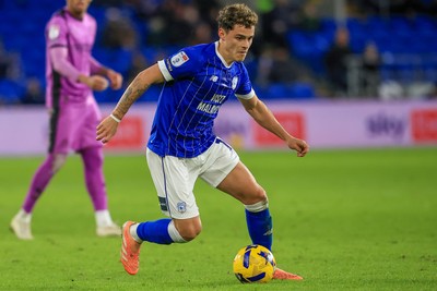 040126 - Cardiff City v Wigan Athletic - Sky Bet League 1 - Alex Robertson of Cardiff City
