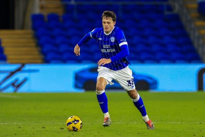 040126 - Cardiff City v Wigan Athletic - Sky Bet League 1 - Perry Ng of Cardiff City