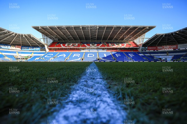 040126 - Cardiff City v Wigan Athletic - Sky Bet League 1 -  General view inside the Cardiff City Stadium