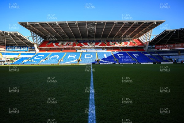 040126 - Cardiff City v Wigan Athletic - Sky Bet League 1 -  General view inside the Cardiff City Stadium