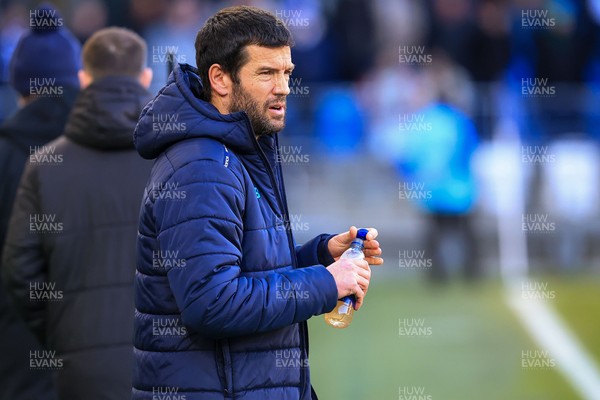 040126 - Cardiff City v Wigan Athletic - Sky Bet League 1 - Cardiff City Manager Brian Barry-Murphy