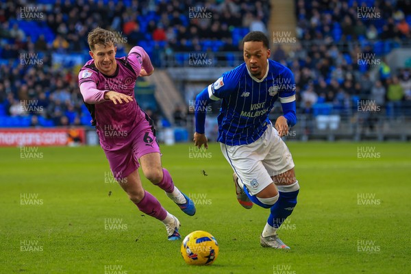 040126 - Cardiff City v Wigan Athletic - Sky Bet League 1 - Chris Willock of Cardiff City