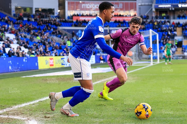 040126 - Cardiff City v Wigan Athletic - Sky Bet League 1 - Chris Willock of Cardiff City