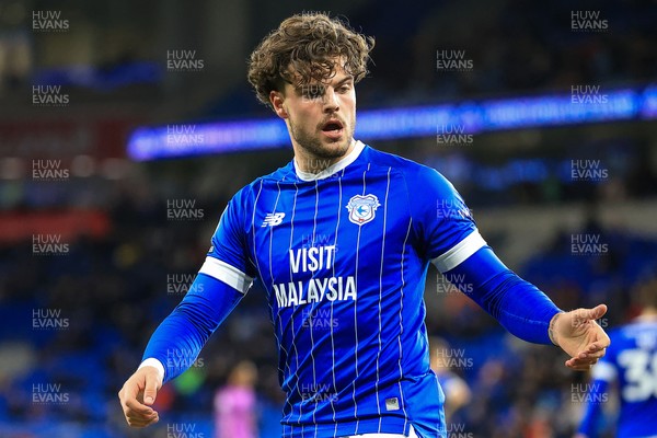 040126 - Cardiff City v Wigan Athletic - Sky Bet League 1 - Ollie Tanner of Cardiff City