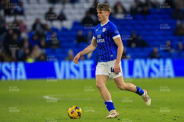040126 - Cardiff City v Wigan Athletic - Sky Bet League 1 - Dylan Lawlor of Cardiff City 