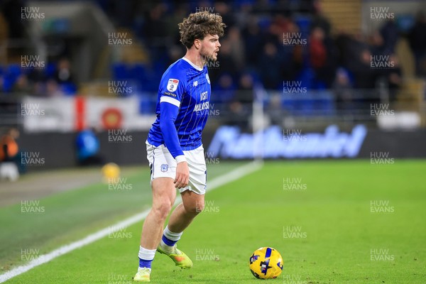 040126 - Cardiff City v Wigan Athletic - Sky Bet League 1 - Ollie Tanner of Cardiff City