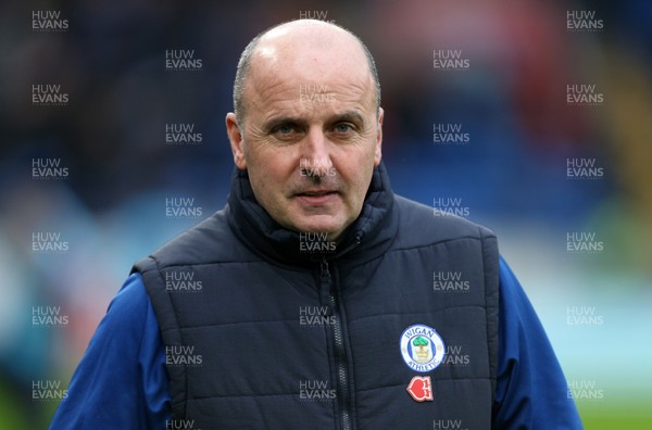 150220 - Cardiff City v Wigan Athletic - SkyBet Championship - Wigan Athletic Paul Cook