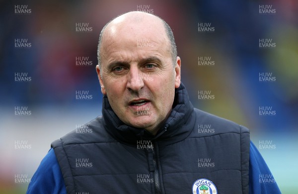 150220 - Cardiff City v Wigan Athletic - SkyBet Championship - Wigan Athletic Paul Cook