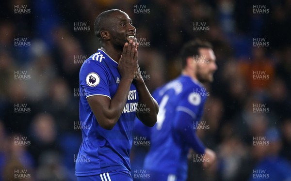 301118 - Cardiff City v Wolverhampton Wanderers - Premier League - A dejected looking Souleymane Bamba of Cardiff City