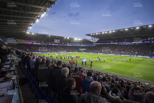 060418 - Cardiff City v Wolverhampton Wanderers - SkyBet Championship - General View of Cardiff City Stadium