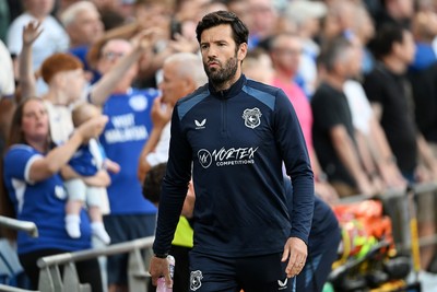 170826 - Cardiff City v Wrexham - Sky Bet Championship - Brian Barry-Murphy, Cardiff City Manager