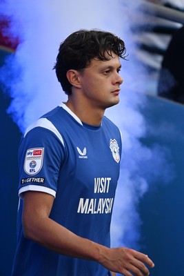 170826 - Cardiff City v Wrexham - Sky Bet Championship - Perry NG of Cardiff City