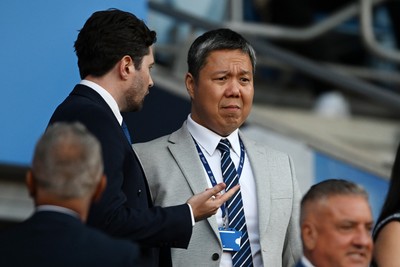 170826 - Cardiff City v Wrexham - Sky Bet Championship - Cardiff City Executive Director, Ken Choo in attendance 