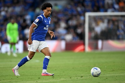 170826 - Cardiff City v Wrexham - Sky Bet Championship - Callum Scanlon of Cardiff City