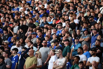 170826 - Cardiff City v Wrexham - Sky Bet Championship - A packed Cardiff City Stadium