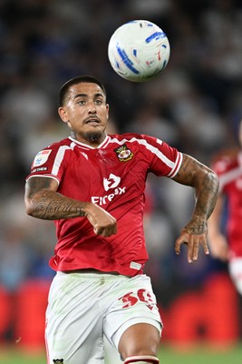 170826 - Cardiff City v Wrexham - Sky Bet Championship - Danny Imray of Wrexham