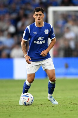 170826 - Cardiff City v Wrexham - Sky Bet Championship - Alex Robertson of Cardiff City