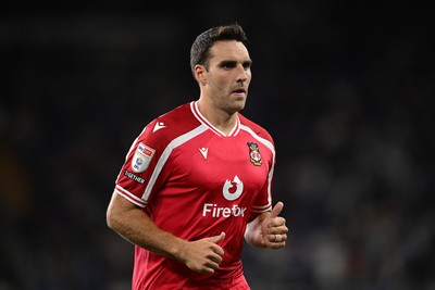 170826 - Cardiff City v Wrexham - Sky Bet Championship - Matthew James of Wrexham