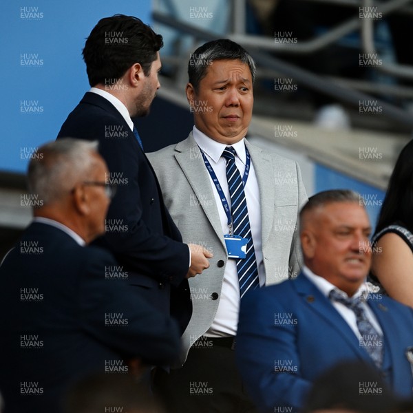 170826 - Cardiff City v Wrexham - Sky Bet Championship - Cardiff City Executive Director, Ken Choo in attendance 