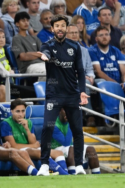 170826 - Cardiff City v Wrexham - Sky Bet Championship - Brian Barry-Murphy, Cardiff City Manager