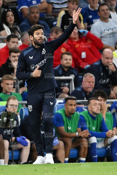 170826 - Cardiff City v Wrexham - Sky Bet Championship - Brian Barry-Murphy, Cardiff City Manager