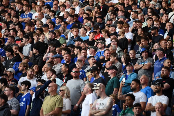 170826 - Cardiff City v Wrexham - Sky Bet Championship - A packed Cardiff City Stadium