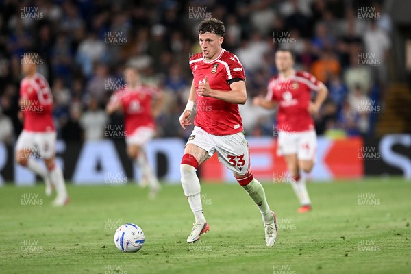 170826 - Cardiff City v Wrexham - Sky Bet Championship - Nathan Broadhead of Wrexham