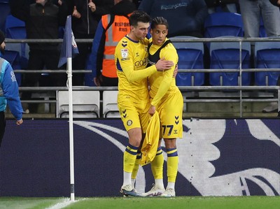 170326 - Cardiff `City v Wycombe Wanderers, EFL Sky Bet League 1 - Andre Vidigal of Wycombe Wanderers celebrates after scoring