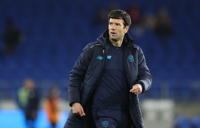 170326 - Cardiff `City v Wycombe Wanderers, EFL Sky Bet League 1 - Cardiff City head coach Brian Barry-Murphy at the end of the match