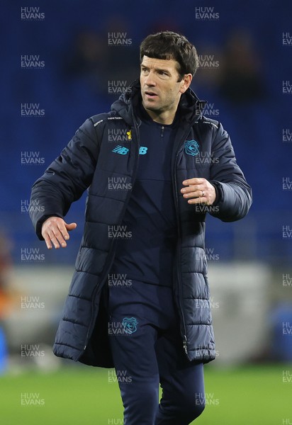 170326 - Cardiff `City v Wycombe Wanderers, EFL Sky Bet League 1 - Cardiff City head coach Brian Barry-Murphy at the end of the match