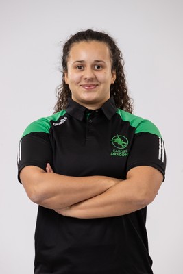 230225 - Cardiff Dragons Squad Portraits - Beth Ecuyer-Dale