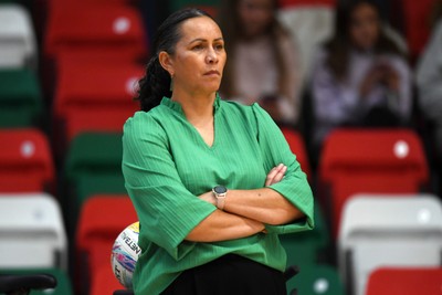 210525 - Cardiff Dragons v Birmingham Panthers - Netball Super League - Reigna Bloxham, Cardiff Dragons Head Coach