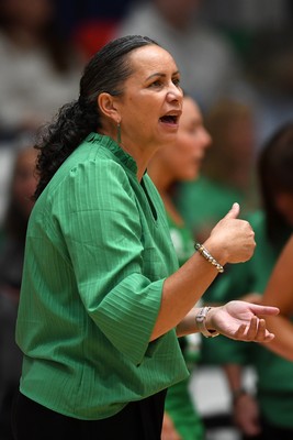 210525 - Cardiff Dragons v Birmingham Panthers - Netball Super League - Reigna Bloxham, Cardiff Dragons Head Coach