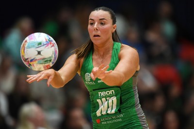 210525 - Cardiff Dragons v Birmingham Panthers - Netball Super League - Elle McDonald of Cardiff Dragons