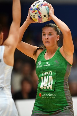 210525 - Cardiff Dragons v Birmingham Panthers - Netball Super League - Bethan Dyke of Cardiff Dragons