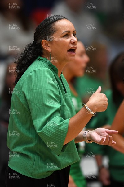 210525 - Cardiff Dragons v Birmingham Panthers - Netball Super League - Reigna Bloxham, Cardiff Dragons Head Coach