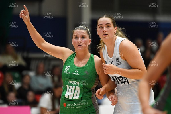 210525 - Cardiff Dragons v Birmingham Panthers - Netball Super League - Bethan Dyke of Cardiff Dragons