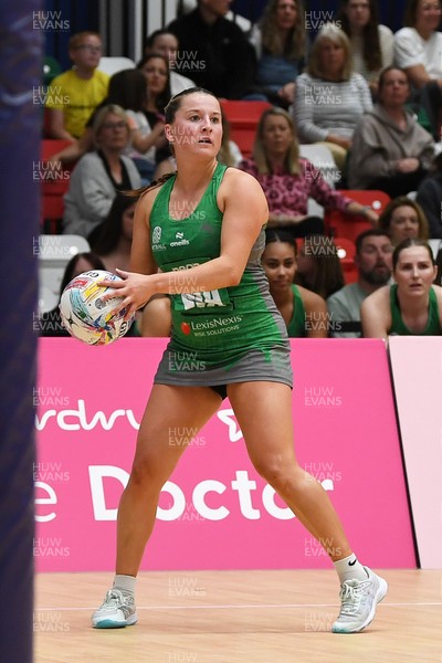 210525 - Cardiff Dragons v Birmingham Panthers - Netball Super League - Bethan Dyke of Cardiff Dragons
