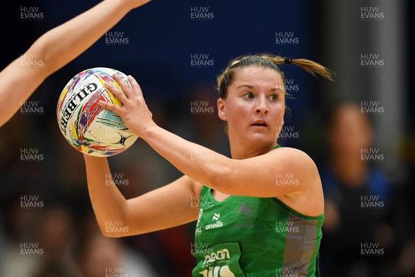 210525 - Cardiff Dragons v Birmingham Panthers - Netball Super League - Bethan Dyke of Cardiff Dragons