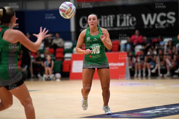 210525 - Cardiff Dragons v Birmingham Panthers - Netball Super League - Elle McDonald of Cardiff Dragons