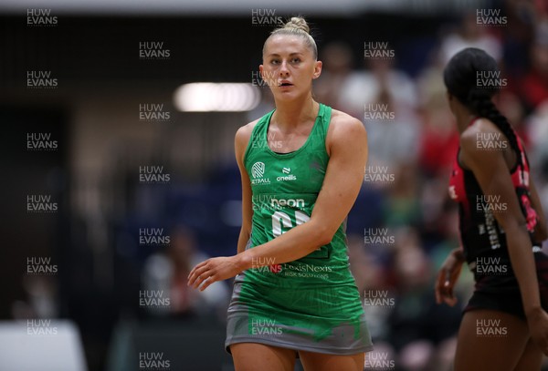 140625 - Cardiff Dragons v London Pulse - Netball Super League - Phillipa Yarranton of Cardiff Dragons