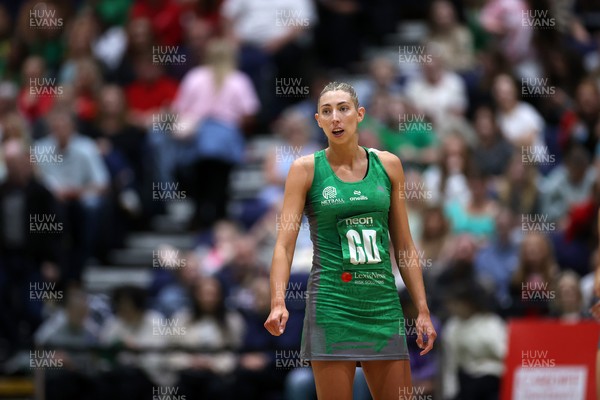 140625 - Cardiff Dragons v London Pulse - Netball Super League - Jacqui Newton of Cardiff Dragons
