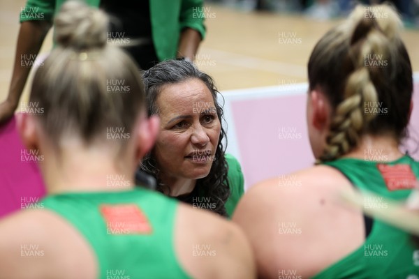 140625 - Cardiff Dragons v London Pulse - Netball Super League - Reinga Bloxham, Cardiff Dragons Head Coach