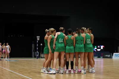 240525 - Cardiff Dragons v Loughborough Lightning - NxtGen - Team huddle