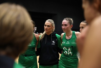 240525 - Cardiff Dragons v Loughborough Lightning - NxtGen - Team huddle