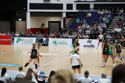 050425 - Cardiff Dragons v Manchester Thunder - Netball Super League - General View of the Utlilita Arena