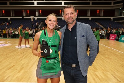 050425 - Cardiff Dragons v Manchester Thunder - Netball Super League - 