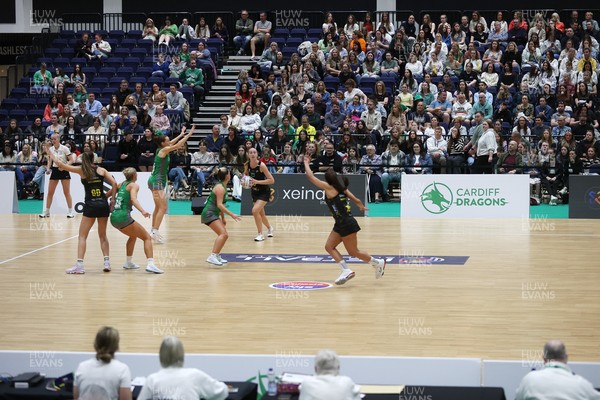 050425 - Cardiff Dragons v Manchester Thunder - Netball Super League - General View of the Utlilita Arena
