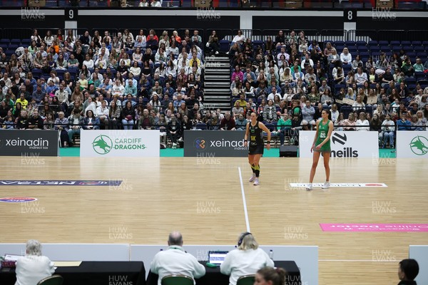 050425 - Cardiff Dragons v Manchester Thunder - Netball Super League - General View of the Utlilita Arena