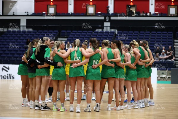 050425 - Cardiff Dragons U23s v Manchester Thunder - NextGen - Team huddle